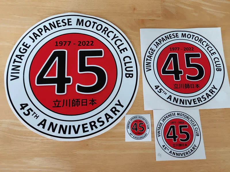 45th Anniversary Decal
